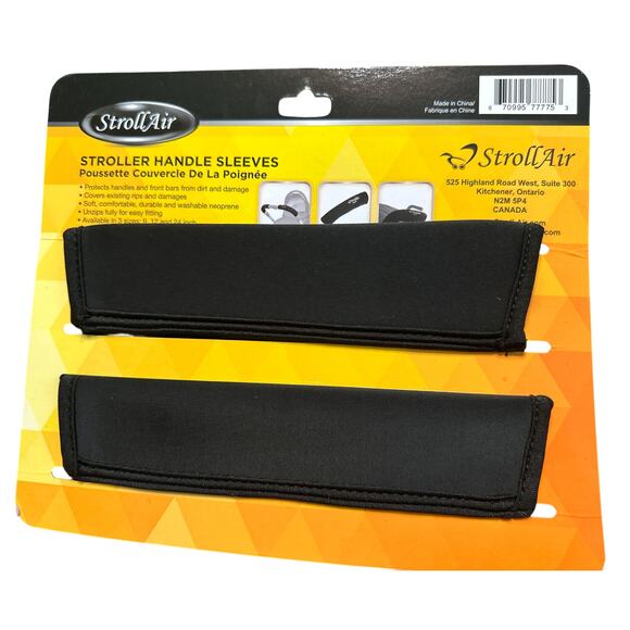Bulk Bundle of 10 StrollAir Set of two 9 Stroller Handle Sleeves Grip Bar Covers - Picture 2 of 6